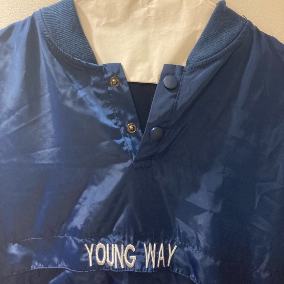 Young Way - 80s Vintage Windbreaker - Picture 4 of 5